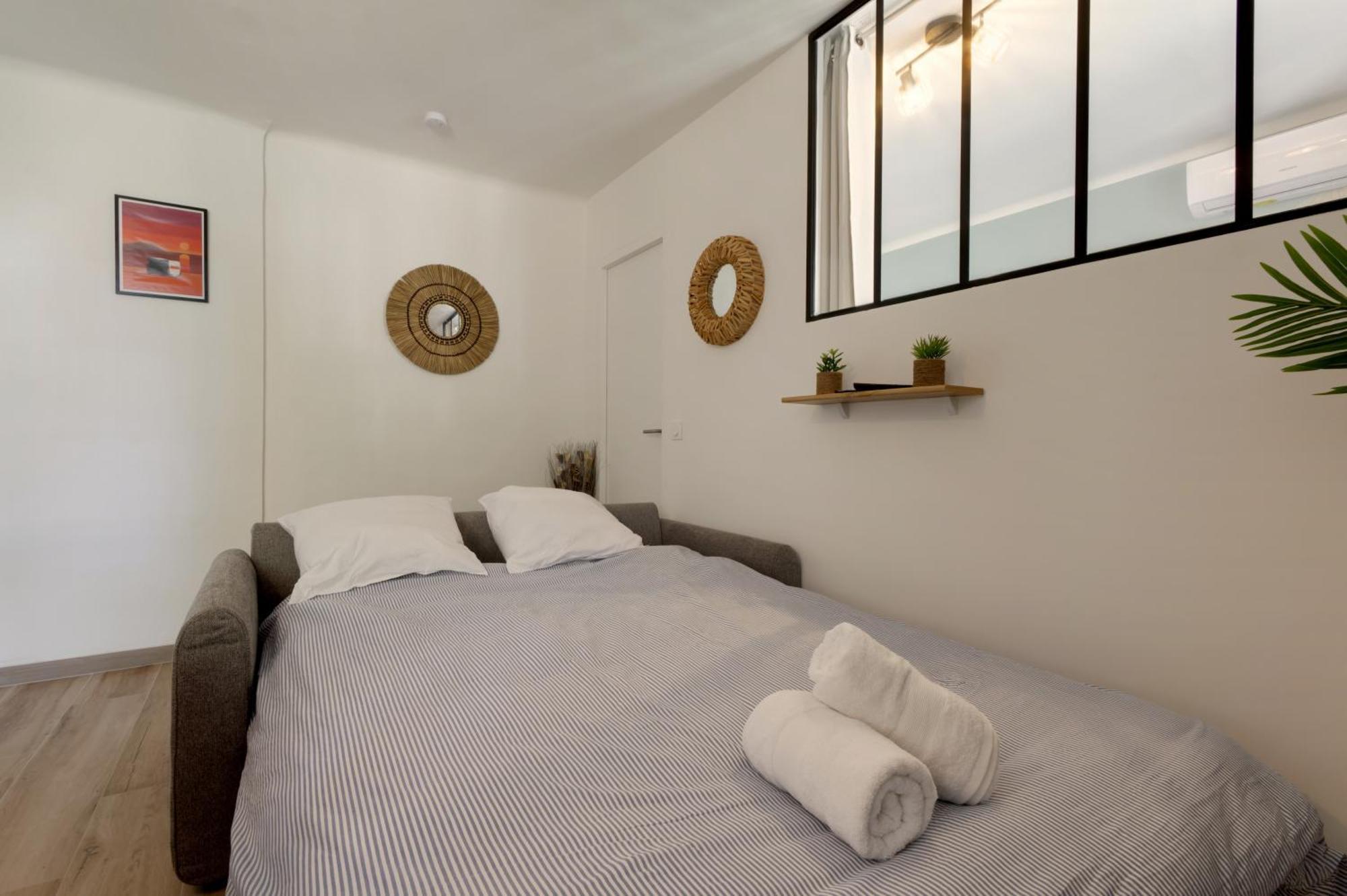 016- T2 Tropisme, Appart 1 Chambre,Clim,Wifi,Parking 몽펠리에 외부 사진