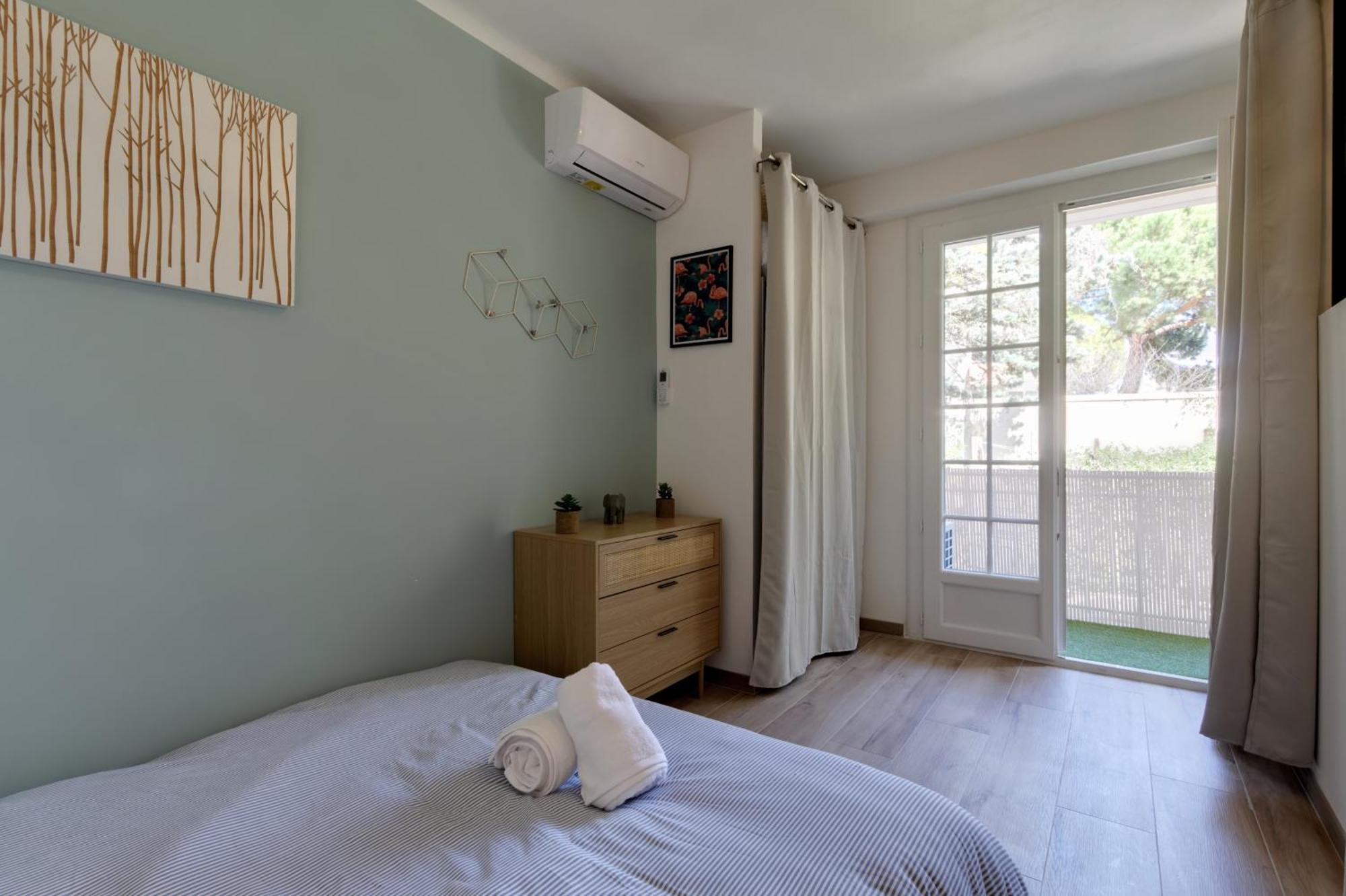 016- T2 Tropisme, Appart 1 Chambre,Clim,Wifi,Parking 몽펠리에 외부 사진