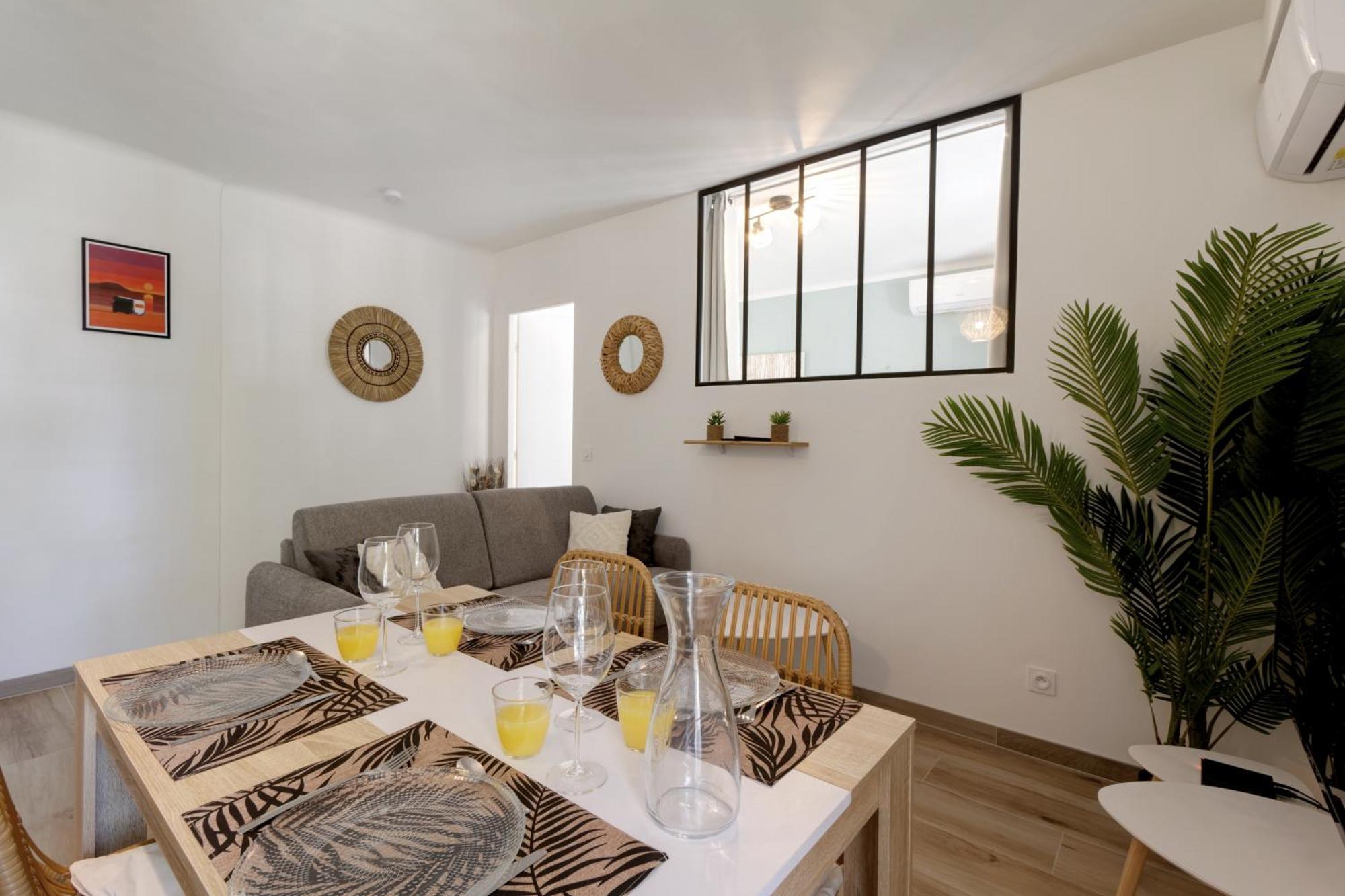 016- T2 Tropisme, Appart 1 Chambre,Clim,Wifi,Parking 몽펠리에 외부 사진