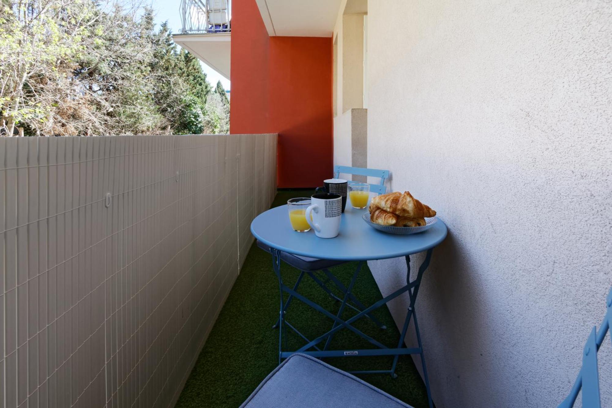 016- T2 Tropisme, Appart 1 Chambre,Clim,Wifi,Parking 몽펠리에 외부 사진