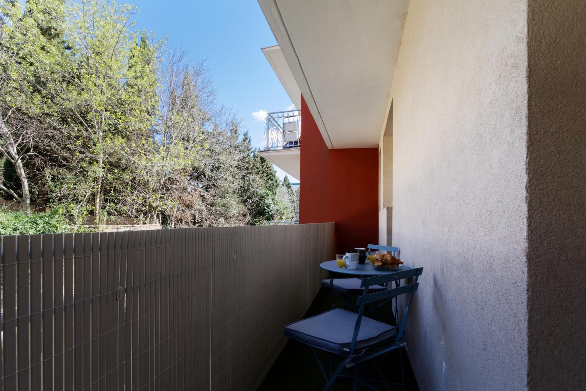 016- T2 Tropisme, Appart 1 Chambre,Clim,Wifi,Parking 몽펠리에 외부 사진